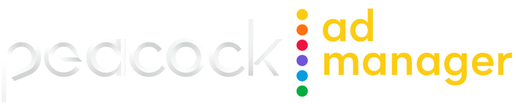 Peacock Ad Manager logo